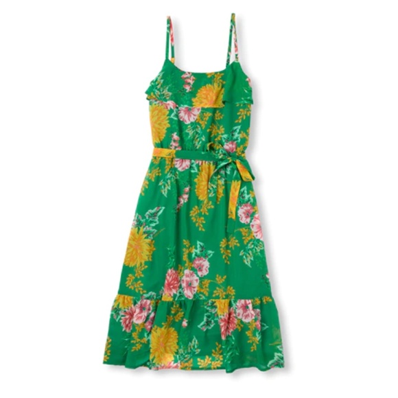 mommy and me green dresses